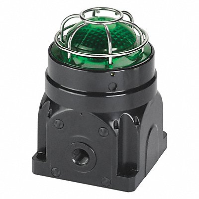 Beacon Warning Light Green LED 7-1/2in H MPN:G-LED-AC-D-G