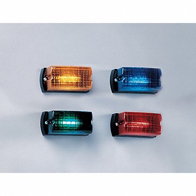 Warning Light LED Blue Surf Rect 5 L MPN:LP1-012B