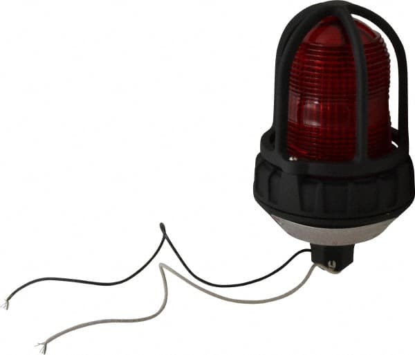 Strobe Light: Red, Pipe Mount, 120VAC MPN:151XST-120R