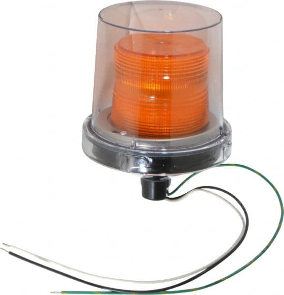 Strobe Light: Amber, Pipe Mount, 120VAC MPN:225XST-120A