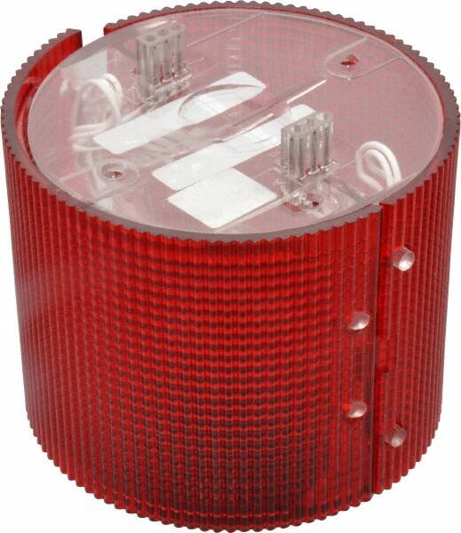 Incandescent Lamp, Red, Flashing and Steady, Stackable Tower Light Module MPN:LSL-024R