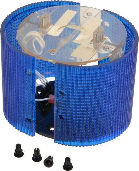 Incandescent Lamp, Blue, Flashing and Steady, Stackable Tower Light Module MPN:LSL-120B