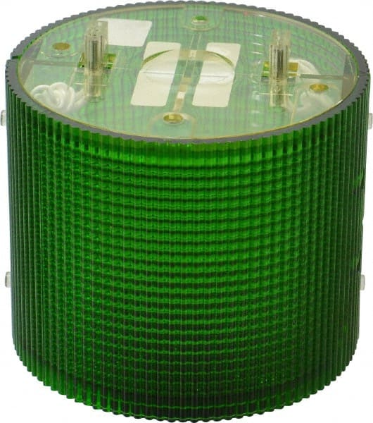 Incandescent Lamp, Green, Flashing and Steady, Stackable Tower Light Module MPN:LSL-120G