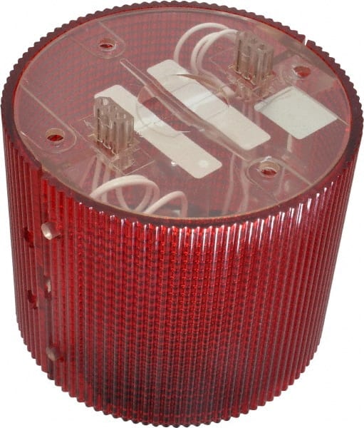 Incandescent Lamp, Red, Flashing and Steady, Stackable Tower Light Module MPN:LSL-120R