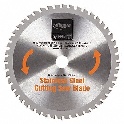 Circular Saw Blade Blade Dia 7-1/4 in. MPN:63502007220