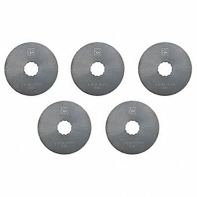 Circular Saw Blade HSS 2.5 In Dia PK5 MPN:63502102070