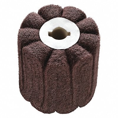 Sinus Fleece Wheel 4 In 180 Grit Fine MPN:63721051010