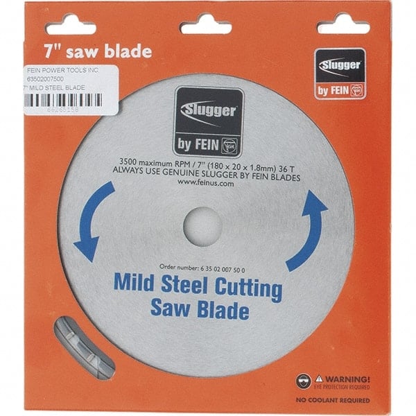 Wet & Dry Cut Saw Blade: 7