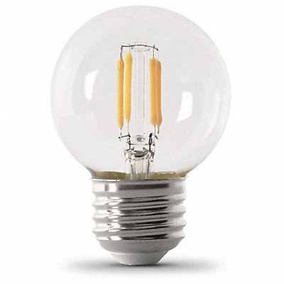 LED Bulb G16 1/2 5.5K 500 lm 2700K PK2 MPN:BPGM60927CA/FIL/2/RP