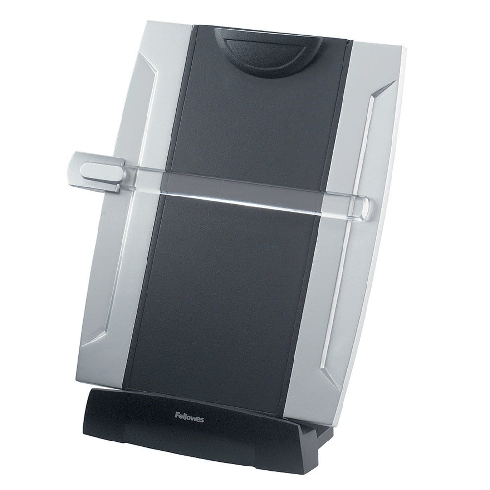 Fellowes Office Suites Desktop Copyholder With Memo Board, Black/Silver (Min Order Qty 3) MPN:8033201