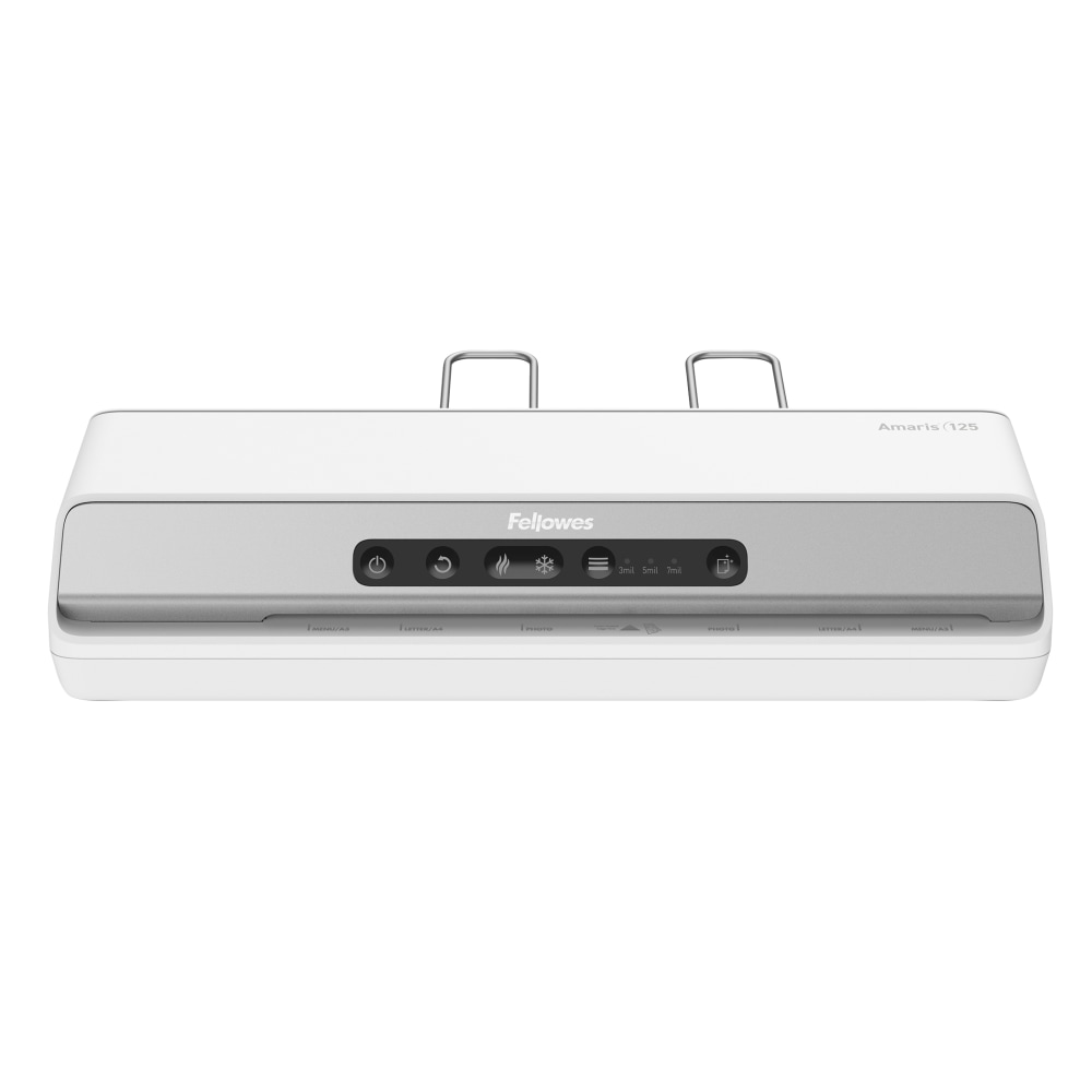 Fellowes Amaris 125 Thermal Laminator with Combo Kit, 12.5in Wide, White/Gray MPN:8058101
