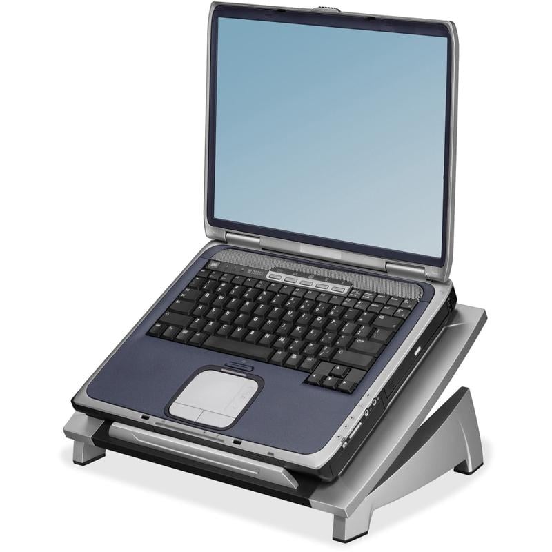 Fellowes Office Suites Notebook Computer Stand, Black/Silver (Min Order Qty 3) MPN:8032001