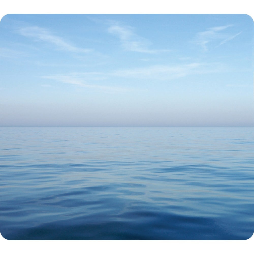 Fellowes Mouse Pad, 95% Recycled, Blue Ocean (Min Order Qty 5) MPN:5903901