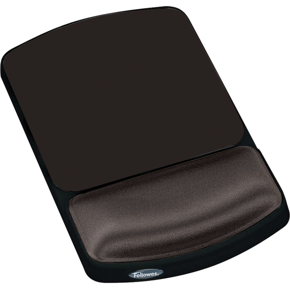 Fellowes Gel Wrist Rest/Mouse Pad, Graphite (Min Order Qty 4) MPN:91741