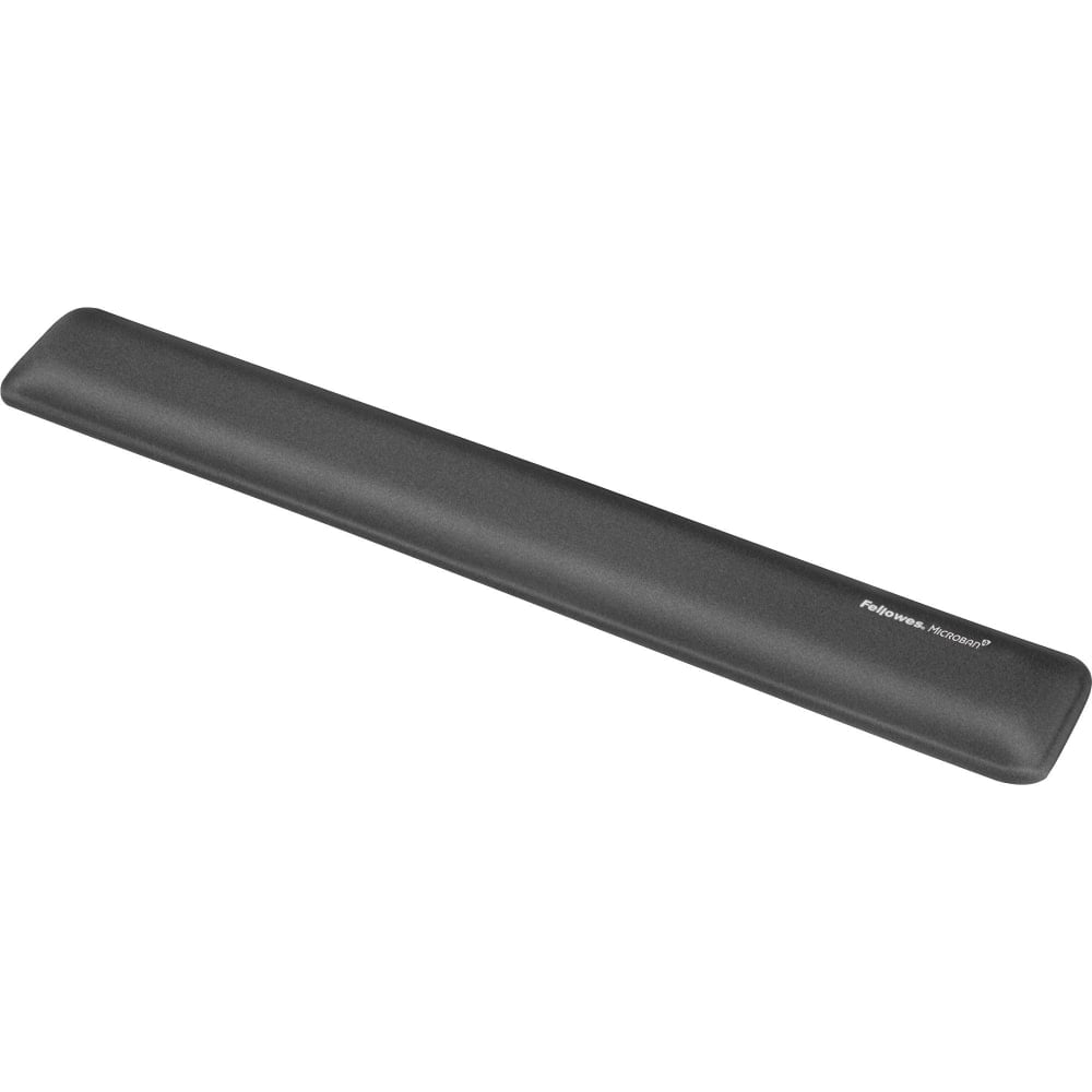 Fellowes Gel Wrist Rest With Microban, Graphite (Min Order Qty 2) MPN:9175301