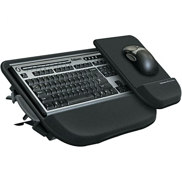 Fellowes. Tilt 'n Slide Keyboard Manager with Comfort Glide, 19-1/2w x 11-1/2d, Black MPN:FEL8060201