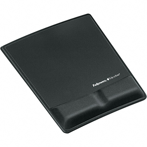 Fellowes. Memory Foam Wrist Support w/Attached Mouse Pad, Black MPN:FEL9181201