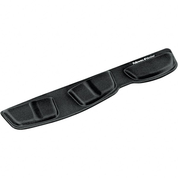 Fellowes. Memory Foam Keyboard Palm Support, 13 3/4 x 3 3/8, Black MPN:FEL9182801