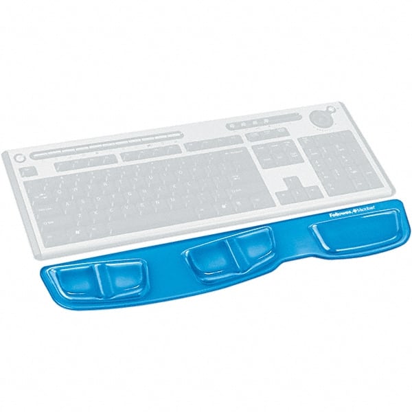 Fellowes. Gel Keyboard Palm Support, Blue MPN:FEL9183101