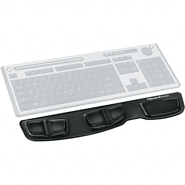 Fellowes. Gel Keyboard Palm Support, Black MPN:FEL9183201