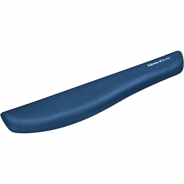 Fellowes. PlushTouch Keyboard Wrist Rest, Foam, Blue, 18 1/8 x 3-3/16 MPN:FEL9287401