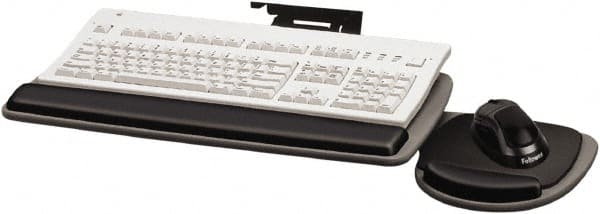 Adjustable Standard Keyboard Platform, 20-1/4w x 11-1/8d, Graphite/Black MPN:FEL93841