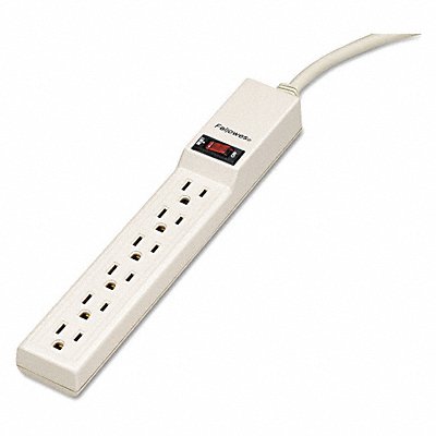 Six-Outlet Power Strip 120v 4ft Cord MPN:99000