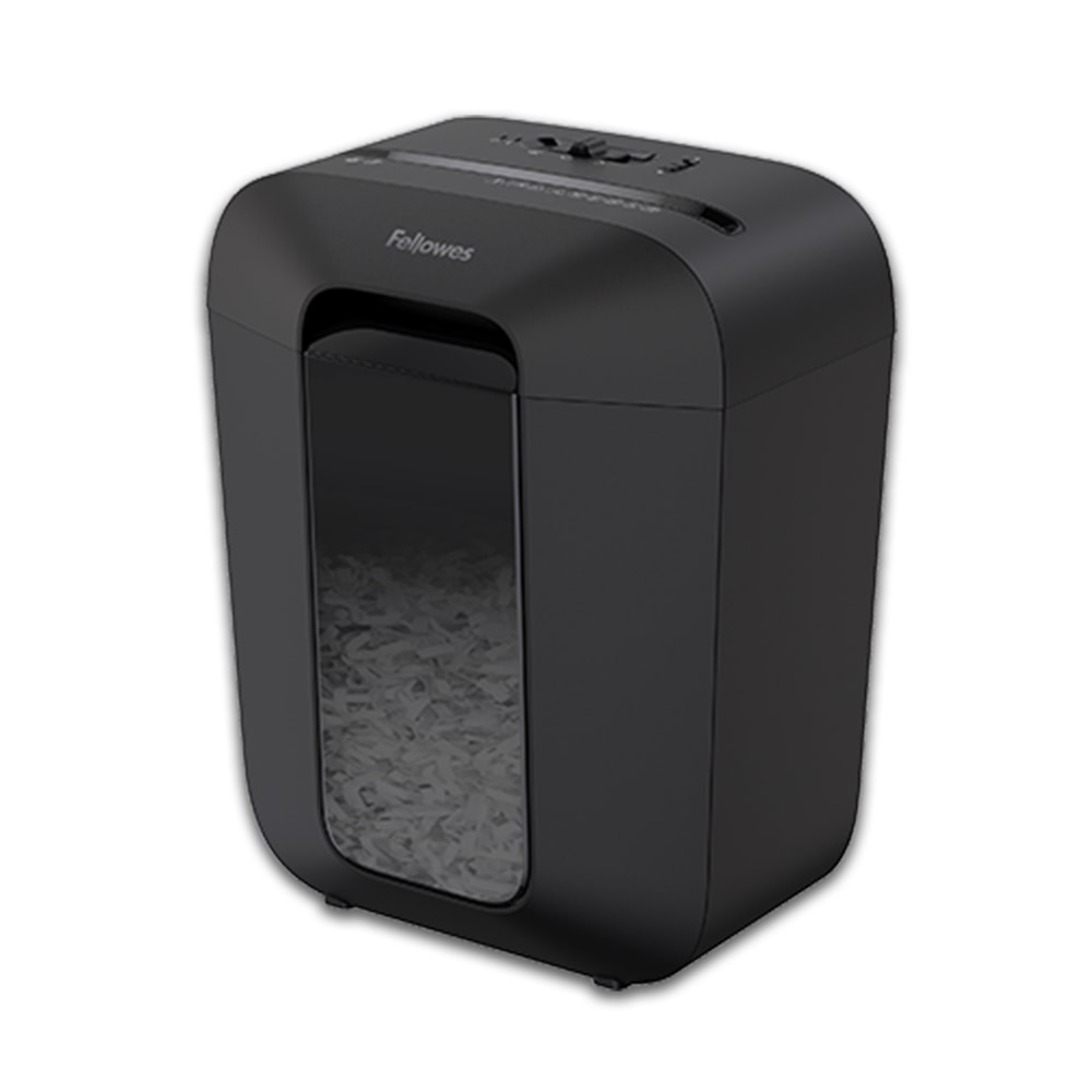 Fellowes Powershred LX 45 8-Sheet Personal Cross-Cut Shredder, Black MPN:4400201