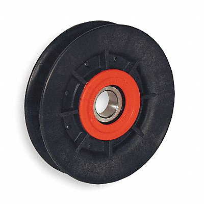 V-Belt Idler Pulley B Belt 3.1 In O D MPN:VA3002