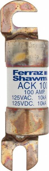 100 Amp Time Delay Round Forklift & Truck Fuse MPN:ACK100