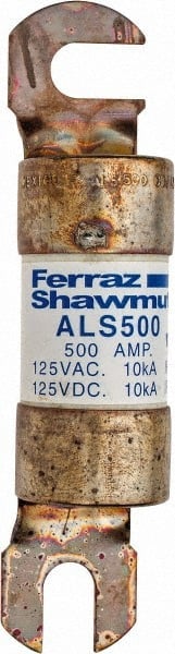 500 Amp General Purpose Round Forklift & Truck Fuse MPN:ALS500