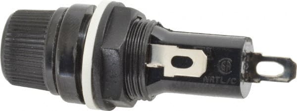 1 Pole, 250 VAC, 15 Amp, Panel Mount Fuse Holder MPN:GPM-G