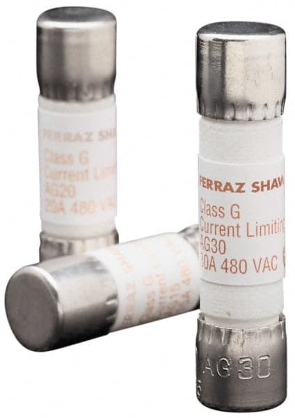 Cylindrical Time Delay Fuse: G, 1 A, 10.3 mm Dia MPN:AG1