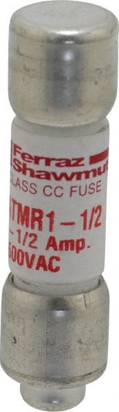 Cylindrical Fast-Acting Fuse: CC, 1.5 A, 10.3 mm Dia MPN:ATMR1 1/2