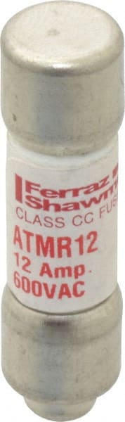 Cylindrical Fast-Acting Fuse: CC, 12 A, 10.3 mm Dia MPN:ATMR12