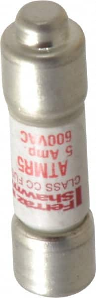 Cylindrical Fast-Acting Fuse: CC, 5 A, 10.3 mm Dia MPN:ATMR5