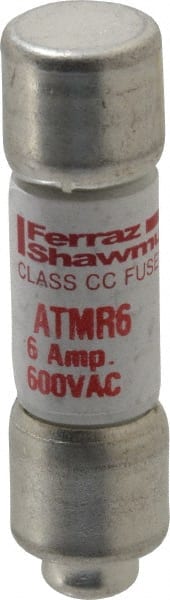 Cylindrical Fast-Acting Fuse: CC, 6 A, 10.3 mm Dia MPN:ATMR6