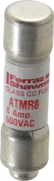 Cylindrical Fast-Acting Fuse: CC, 8 A, 10.3 mm Dia MPN:ATMR8