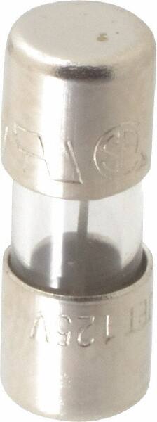 Cylindrical Fast-Acting Fuse: 5 A, 15 mm OAL, 5 mm Dia MPN:SMG5-MSC