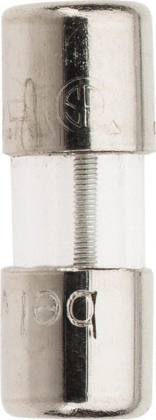 Cylindrical Time Delay Fuse: 0.5 A, 15 mm OAL, 5 mm Dia MPN:STG1/2-MSC