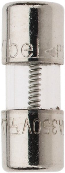 Cylindrical Time Delay Fuse: 3.5 A, 15 mm OAL, 5 mm Dia MPN:STG3-1/2-MSC