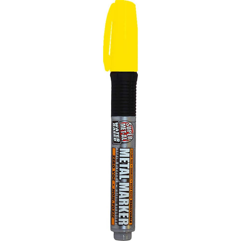 Markers & Paintsticks, Marker Type: Washable Marker , For Use On: Various Industrial Applications  MPN:7001-YELLOW