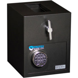 Protex Mini Rotary Hopper Depository Safe With Electronic Lock RD-1612 12-1/2