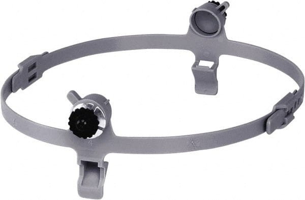 Hard Hat Capmount Adapter: Plastic, Gray MPN:5000-H5