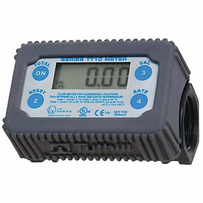 Flowmeter For 1 Pipe BSPT 2 to 35 gpm MPN:TT10PB