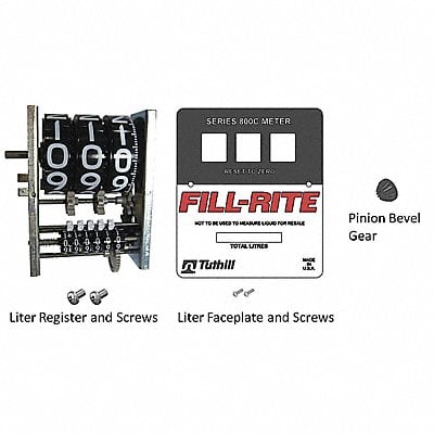 Register and Faceplate Kit MPN:KIT800LR