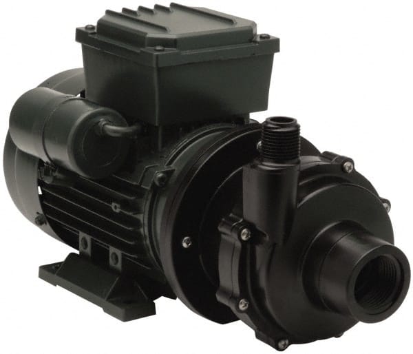 AC Straight Pump: 115V, 2.4A, 1/4 hp, 1 Phase, Carbon Filled Polyvinylidene Fluoride Housing, Carbon Filled Polyvinylidene Fluoride Impeller MPN:DB4V-M613