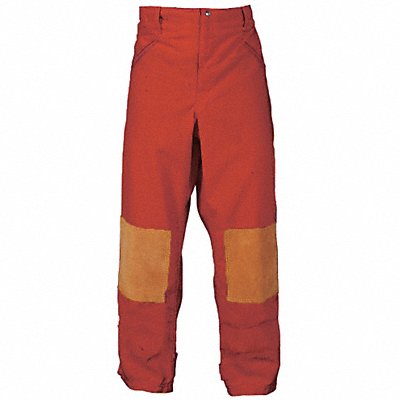 Turnout Pants L Red Cotton MPN:FS1P00L000L