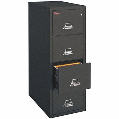 FR Filing Cabinet 4 Drawrs Lttr Blk MPN:4-1956-2BL