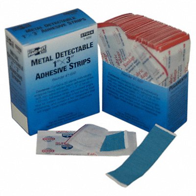 Metal Detectable Bandage 1x3 in PK50 MPN:1-650